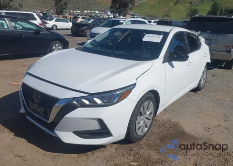 2023 Nissan Sentra S Xtronic Cvt z USA, uszkodzony, nr VIN 3N1AB8BV7PY294599